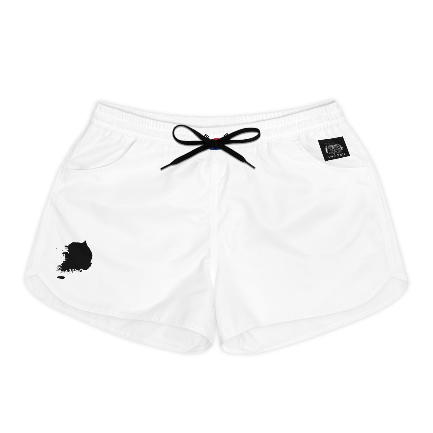 South Korean Pride Women's Casual Shorts White