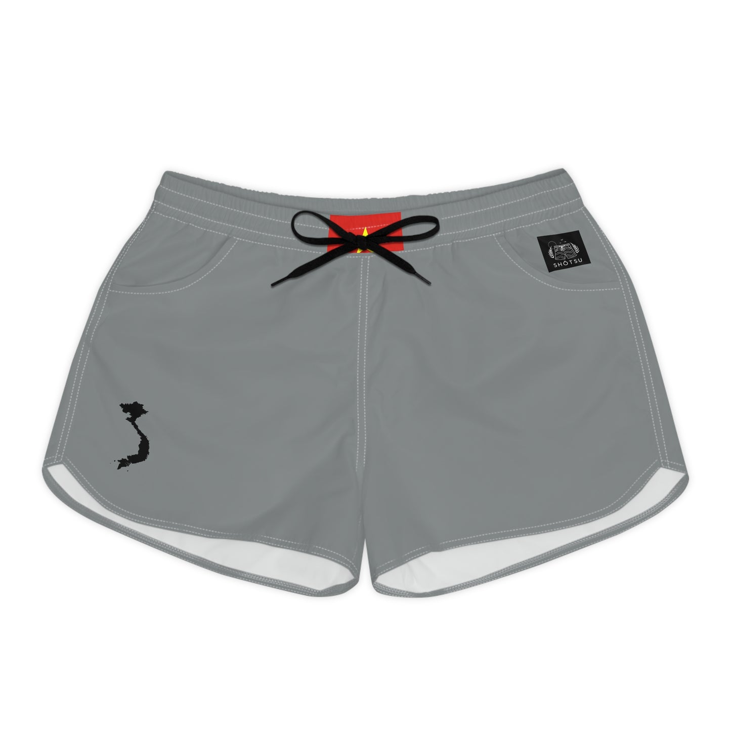 Vietnamese Pride Women's Casual Shorts Gray