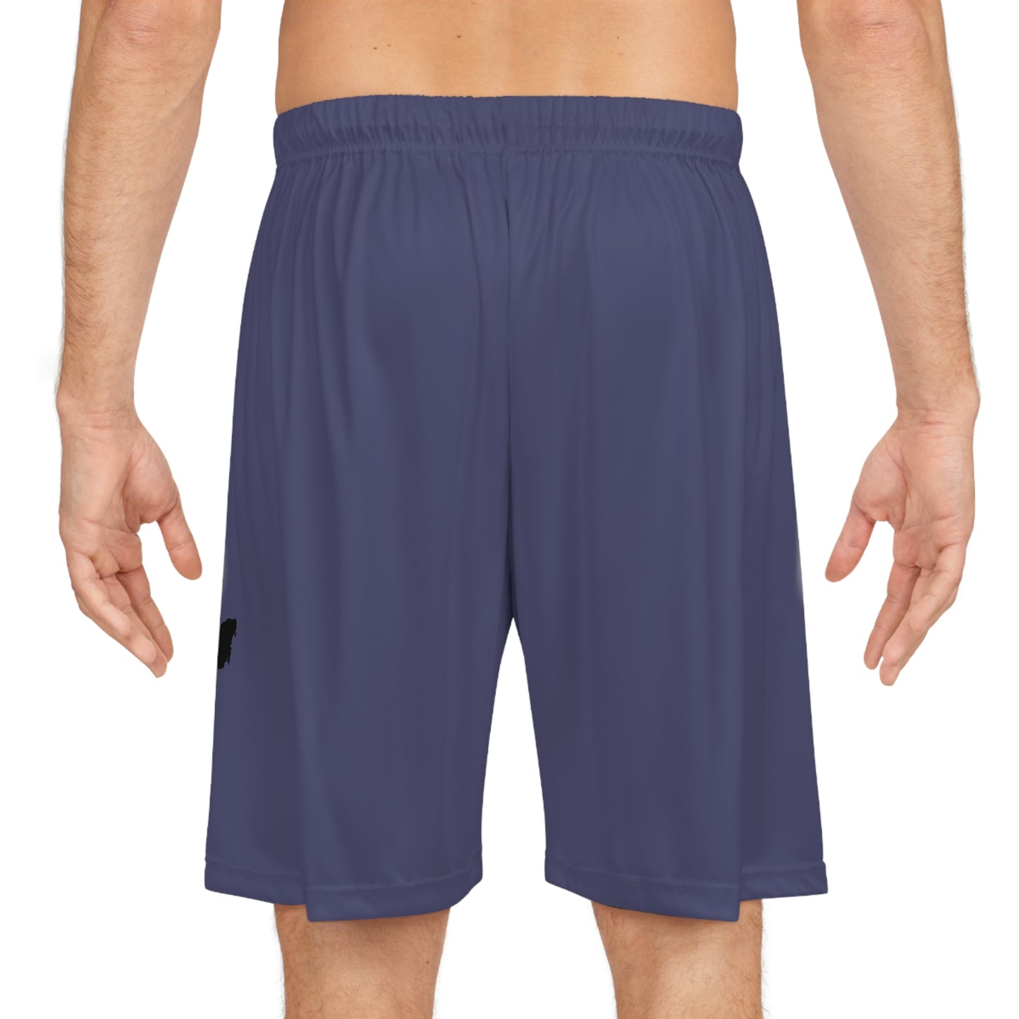 Mexican Pride Basketball Shorts Blue