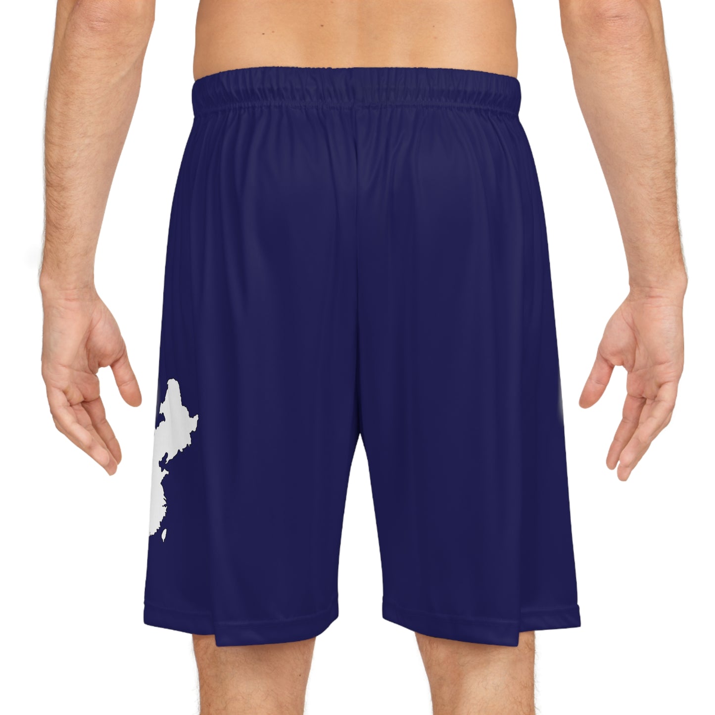 Chinese Pride Basketball Shorts Blue