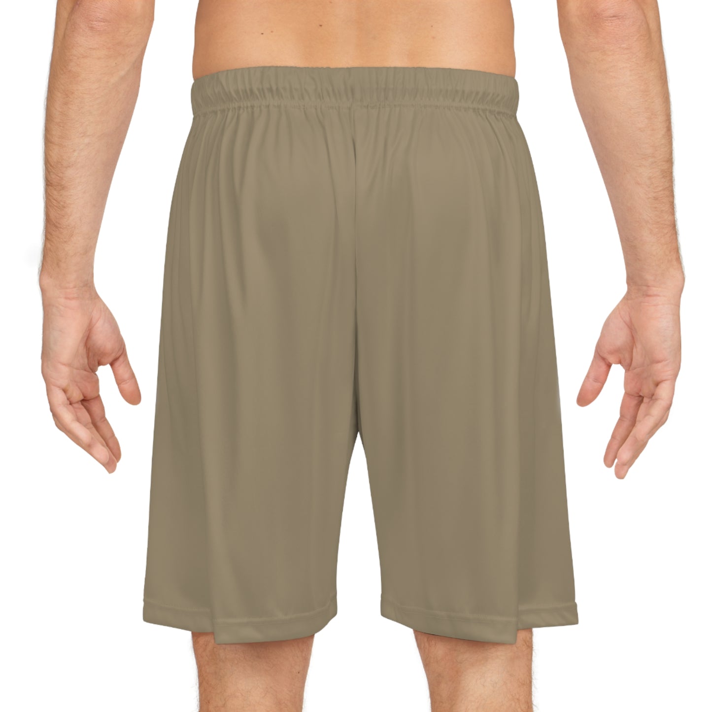 South Korean Pride Basketball Shorts Khaki