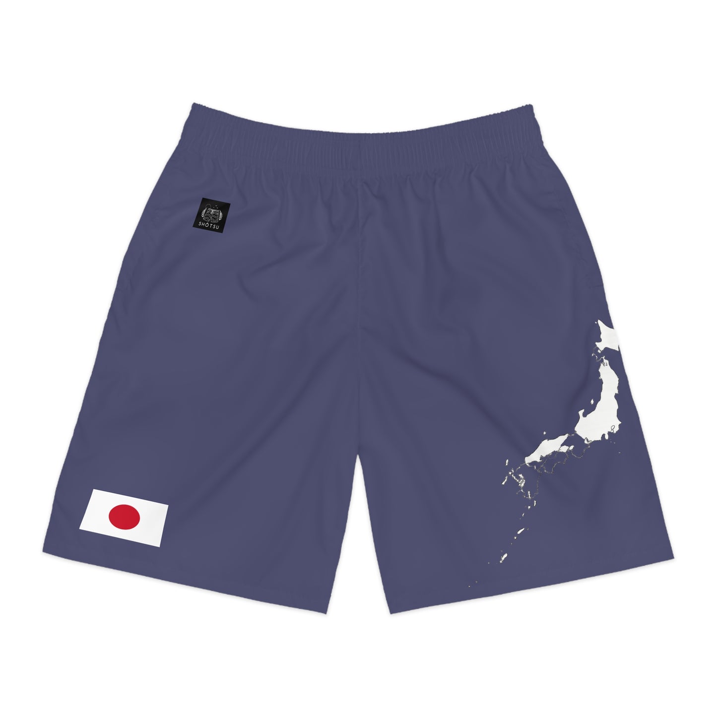 Japanese Pride Jogger Shorts Blue