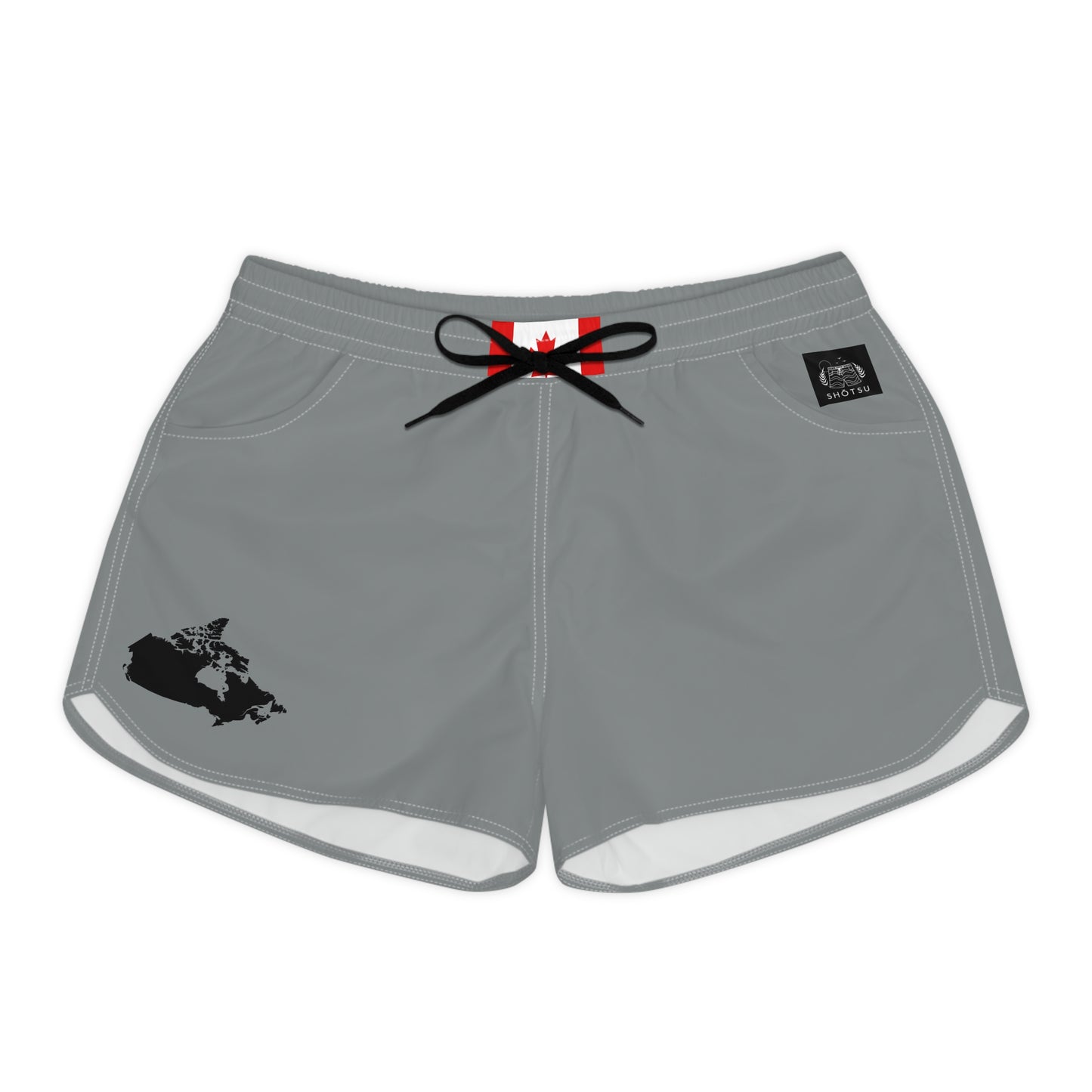 Canadian Pride Women's Casual Shorts Gray