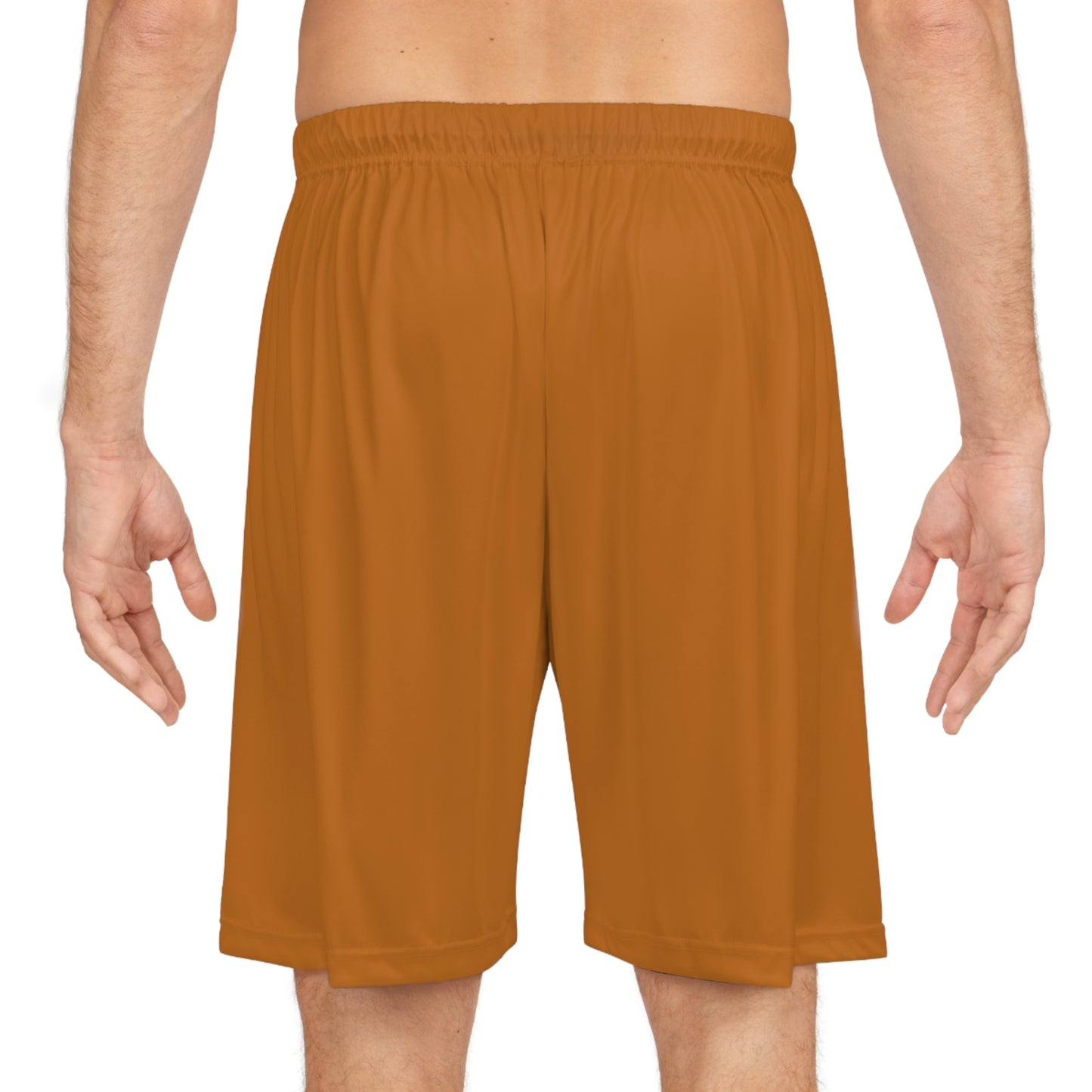 India Basketball Shorts Orange