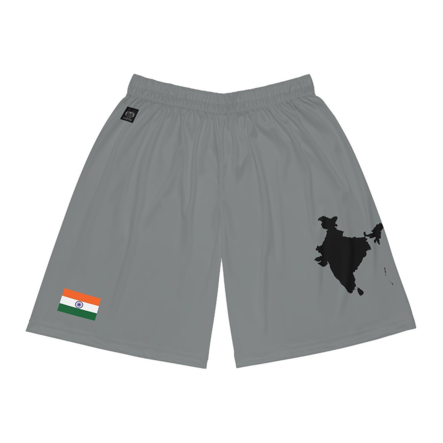 India Basketball Shorts Gray