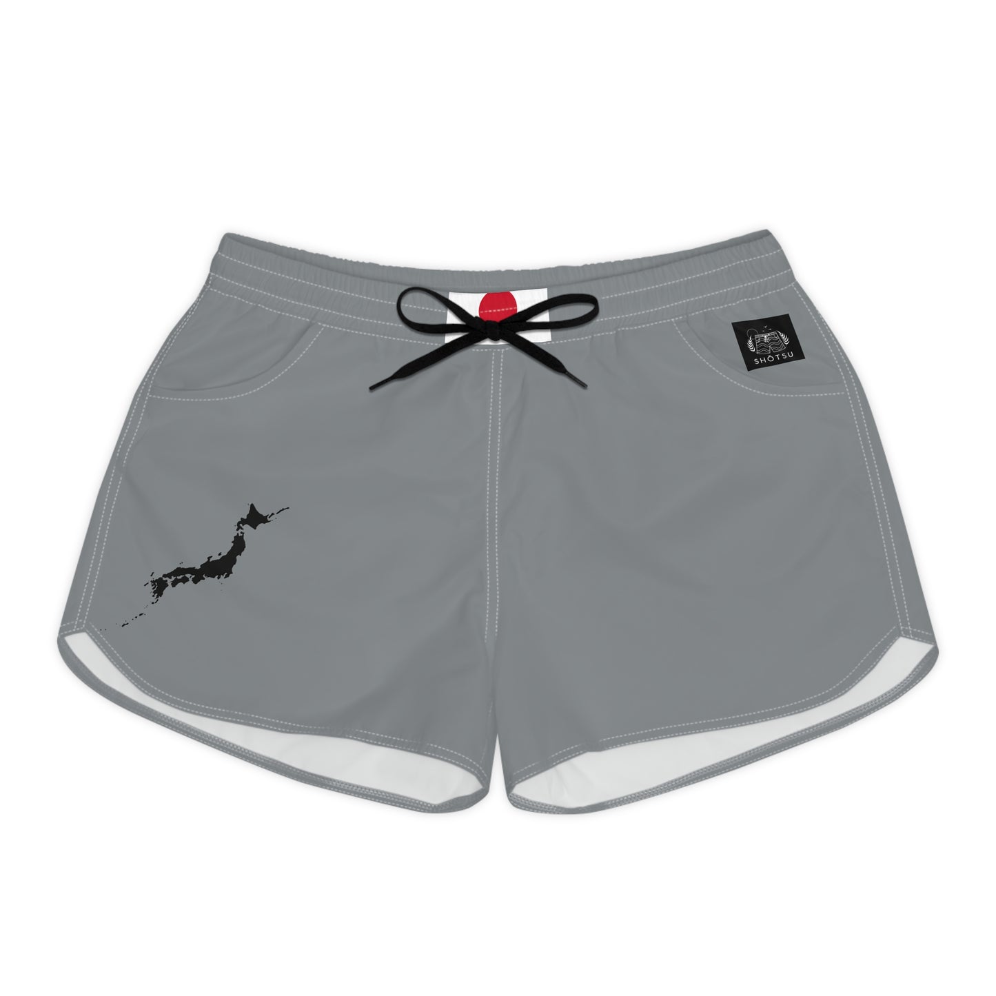 Japanese Pride Women's Casual Shorts Gray