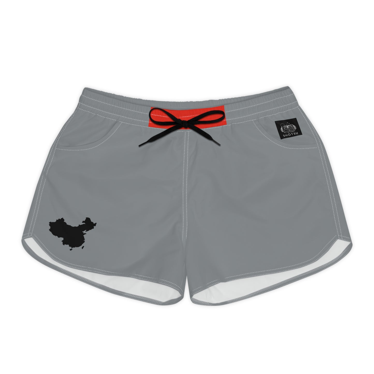 Chinese Pride Women's Casual Shorts Gray