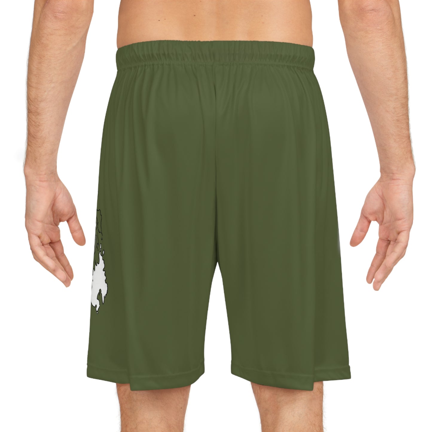 Filipino Pride Basketball Shorts White/Green