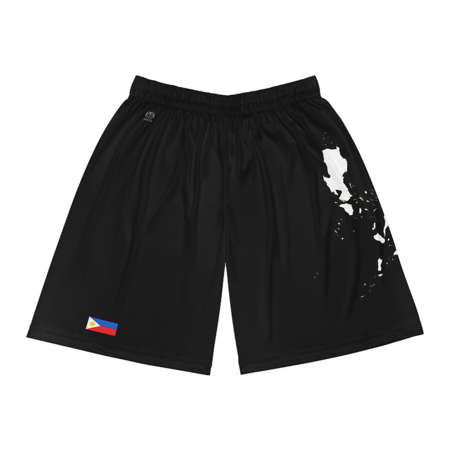 Filipino Pride Basketball Shorts Black