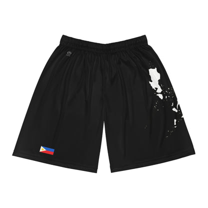 Filipino Pride Basketball Shorts Black