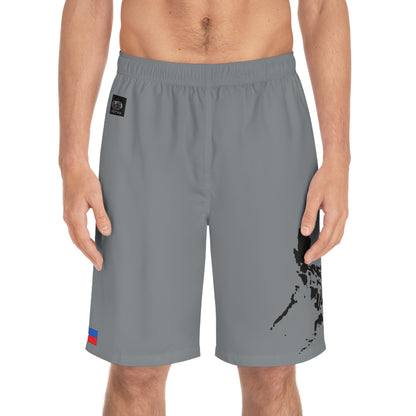 Filipino Pride Board Shorts Gray