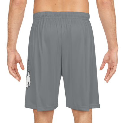 Filipino Pride Basketball Shorts White/Gray