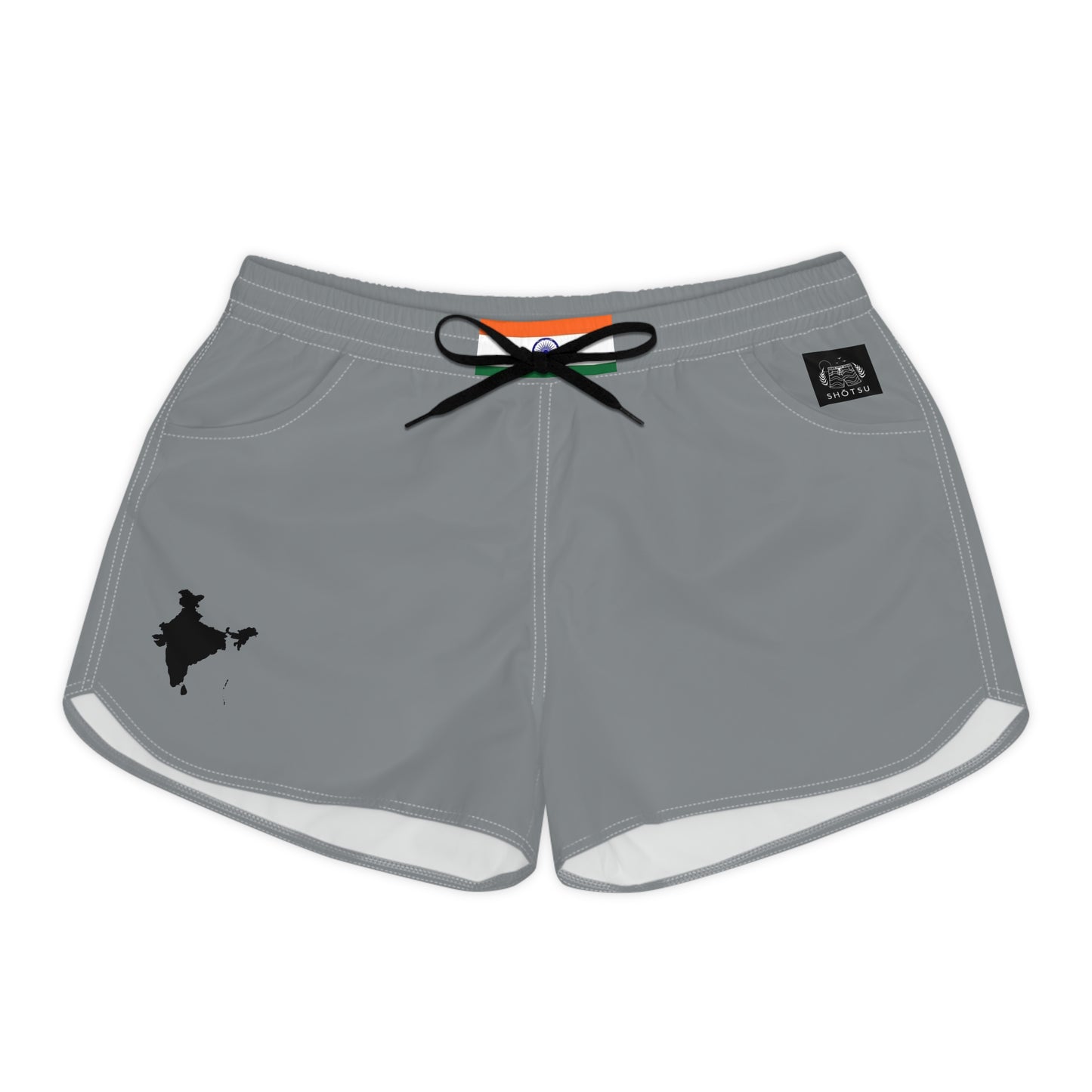 India Women's Casual Shorts Gray