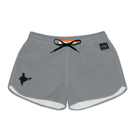 India Women's Casual Shorts Gray