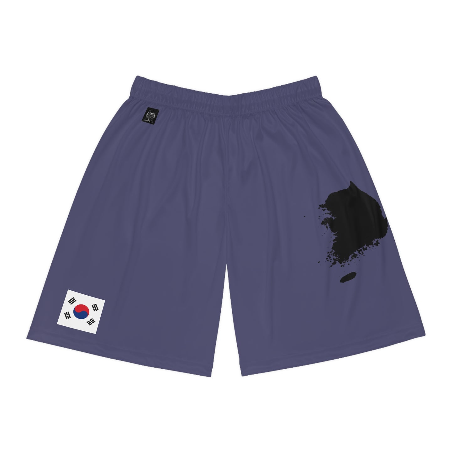 South Korean Pride Basketball Shorts Blue