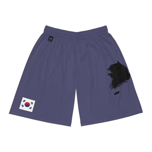 South Korean Pride Basketball Shorts Blue