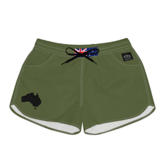 Australian Pride Women's Casual Shorts Green