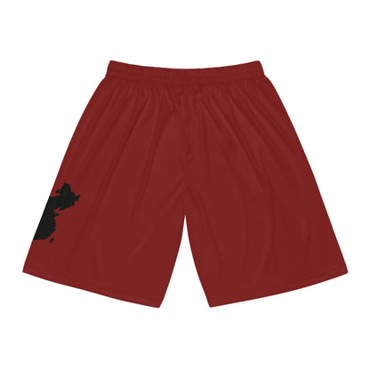 Chinese Pride Basketball Shorts Red