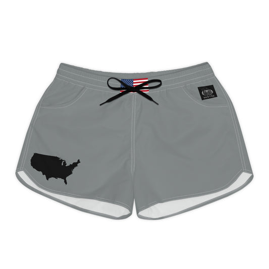 USA Women's Casual Shorts Gray