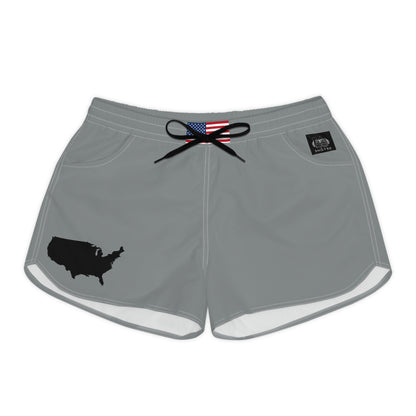 USA Women's Casual Shorts Gray