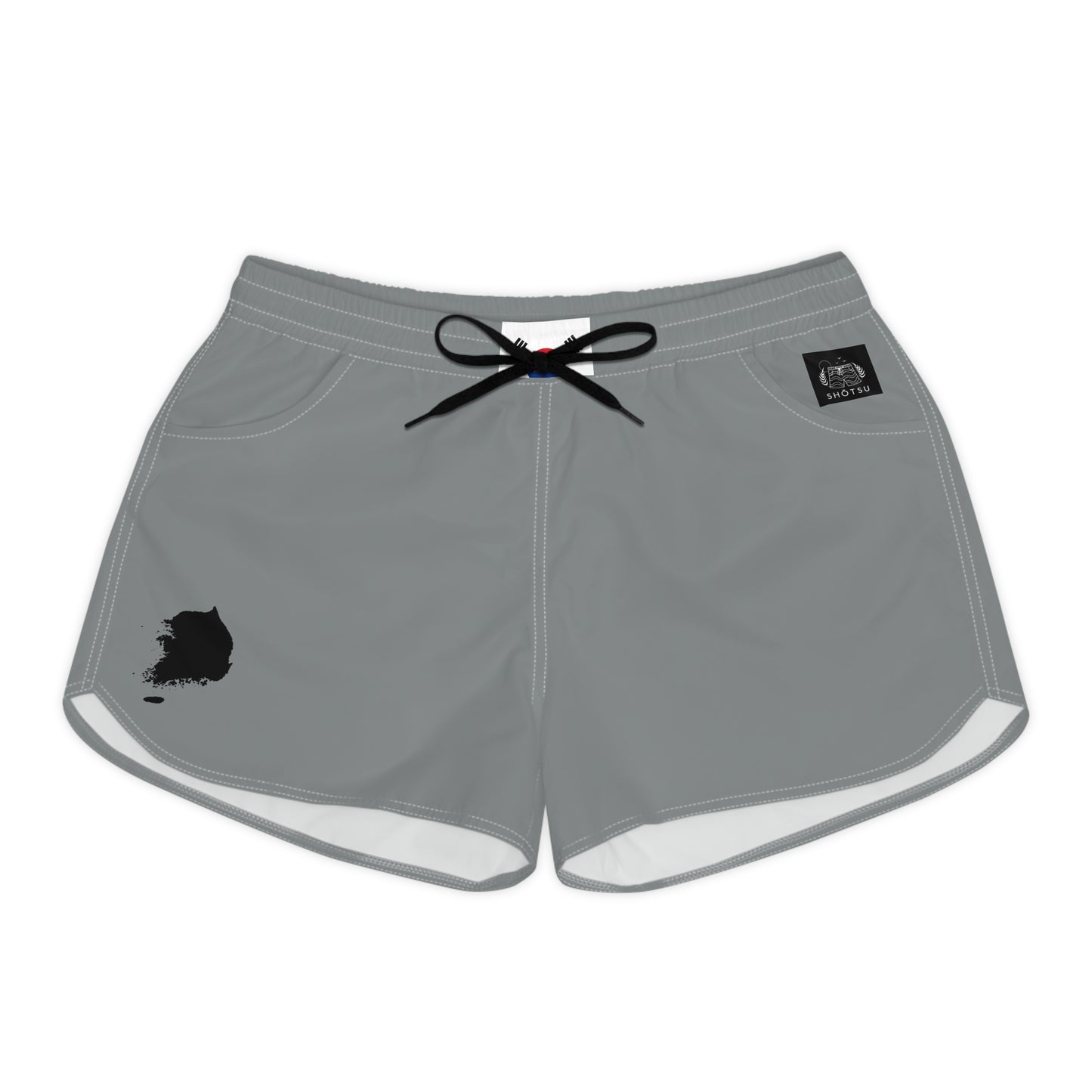 South Korean Pride Women's Casual Shorts Gray