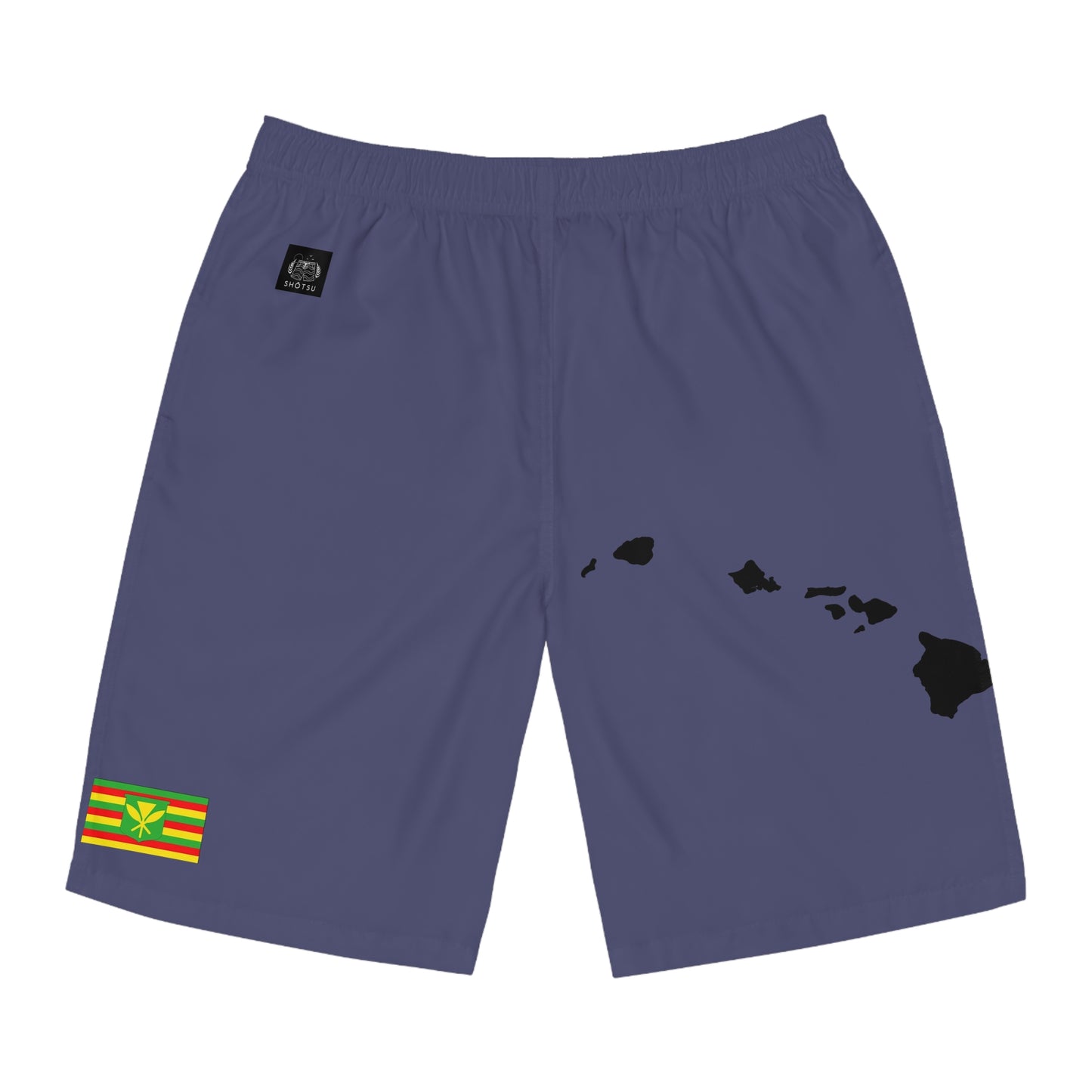 Hawaiian Pride Board Shorts Blue