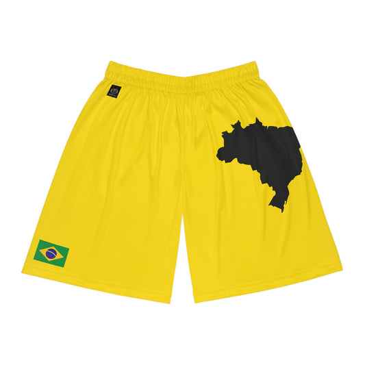 Brazilian Pride Basketball Shorts Yellow