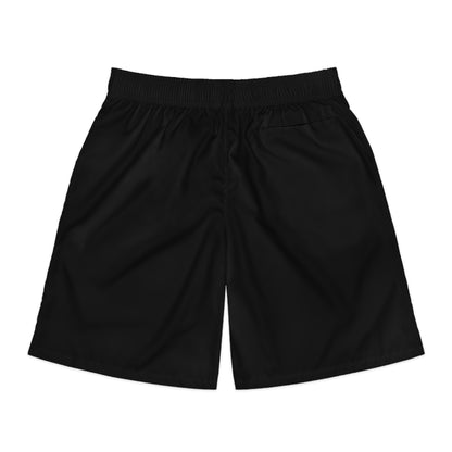 Hawaiian Pride Jogger Shorts Black
