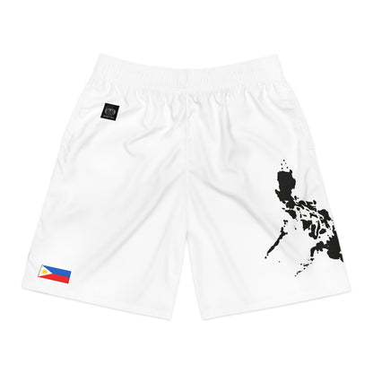 Filipino Pride Jogger Shorts White