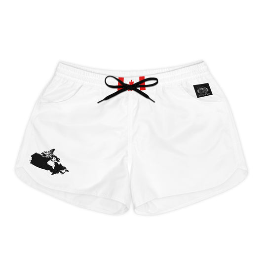 Canadian Pride Women's Casual Shorts White