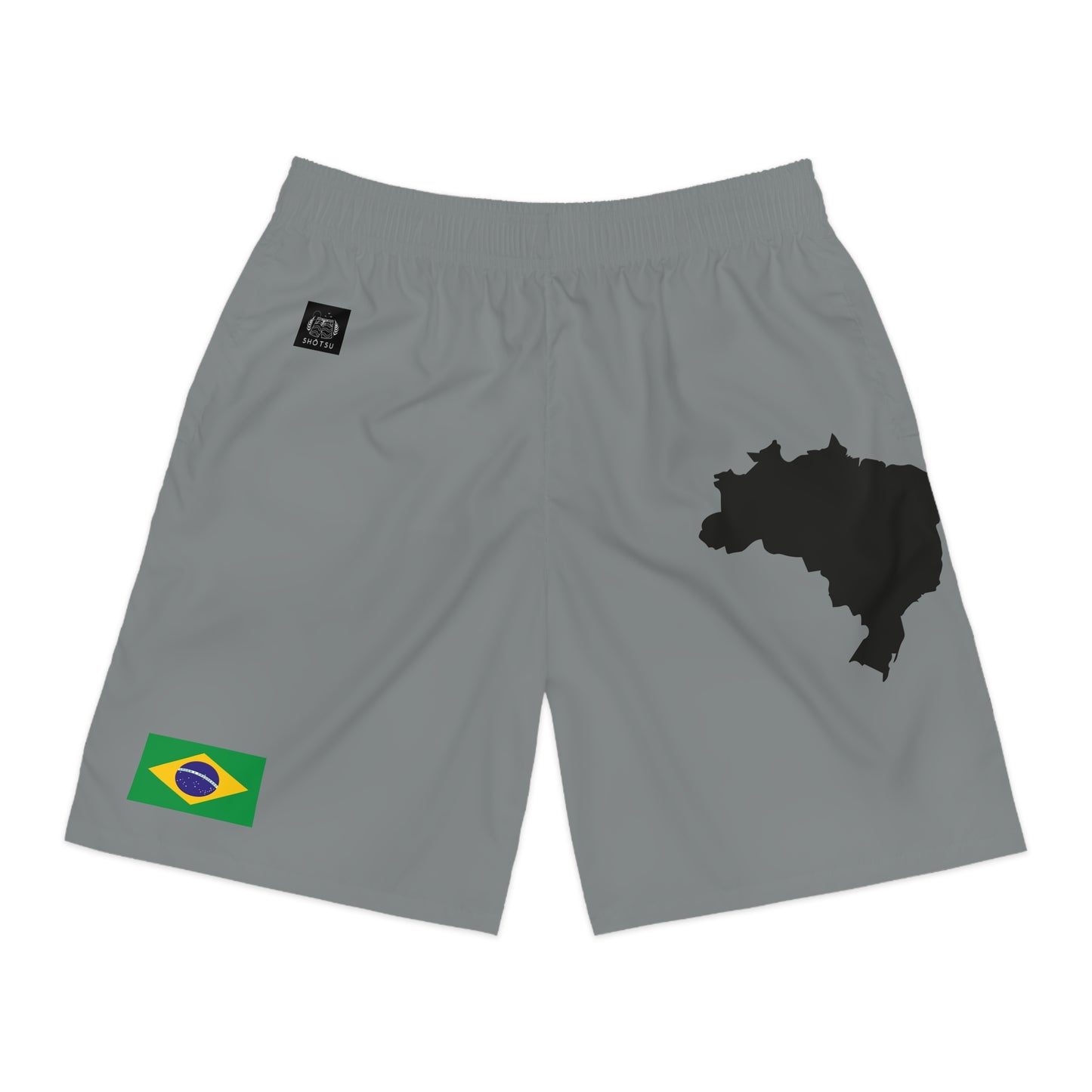 Brazilian Pride Jogger Shorts Gray