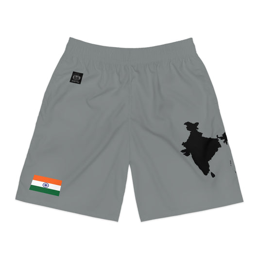 India Pride Jogger Shorts Gray