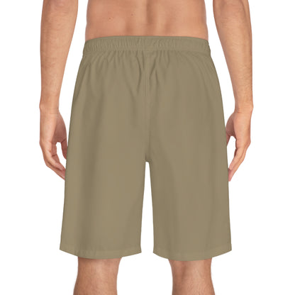 Hawaiian Pride Board Shorts Khaki