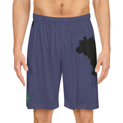 Brazilian Pride Basketball Shorts Blue