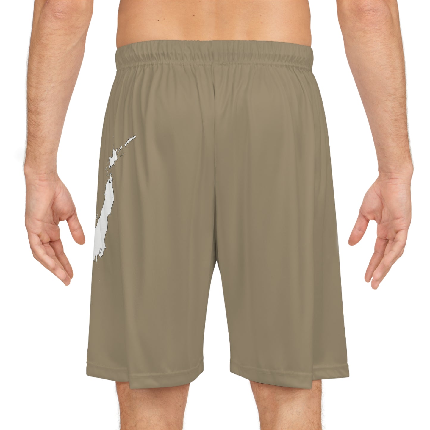 Filipino Pride Basketball Shorts White/Khaki
