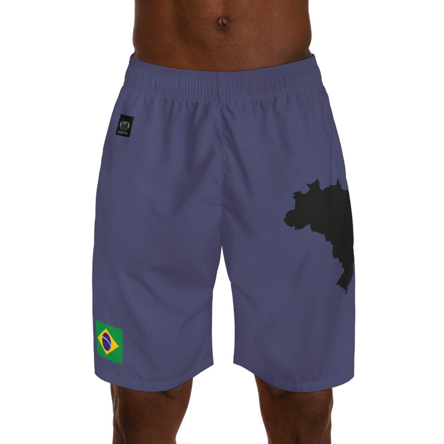 Brazilian Pride Jogger Shorts Blue