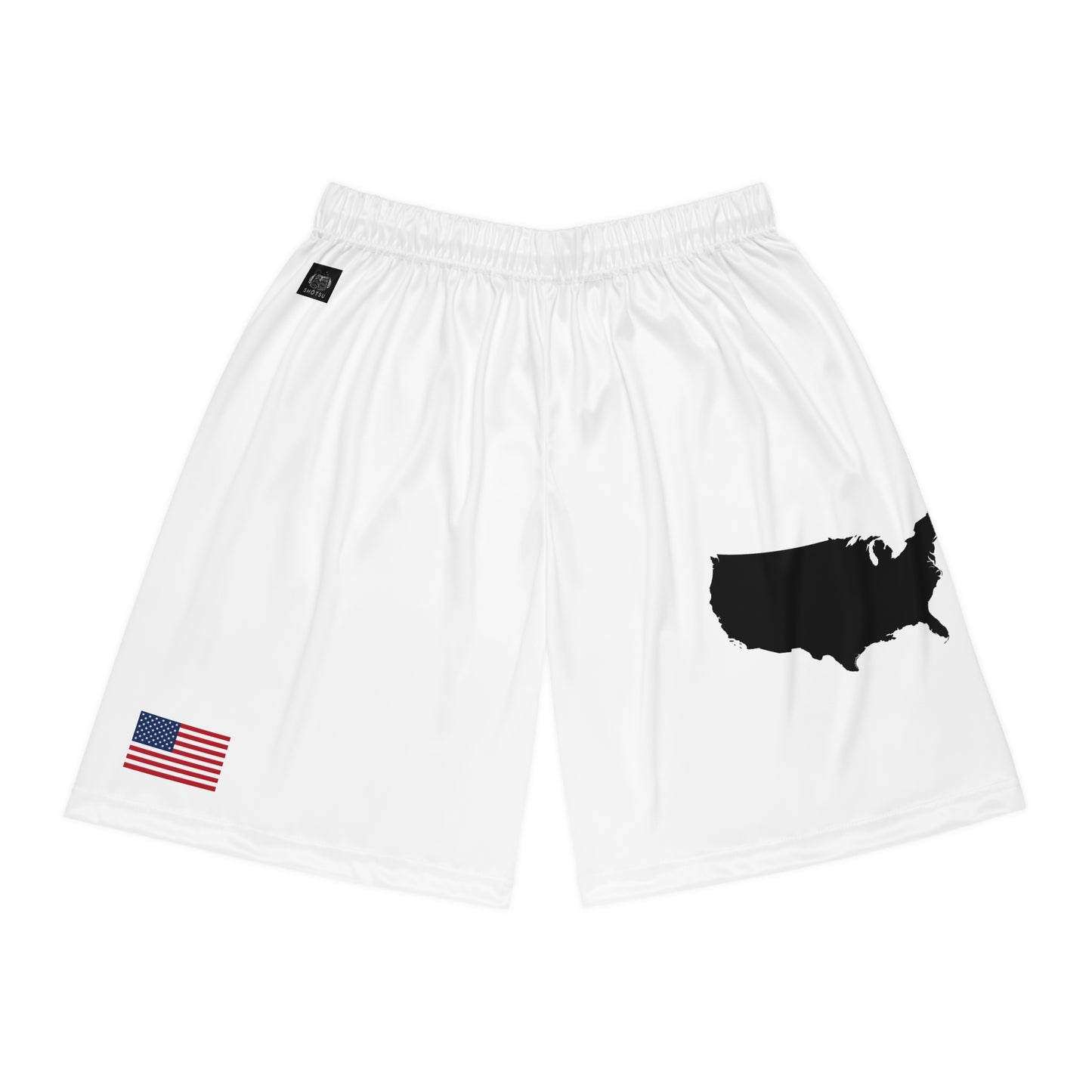 USA Basketball Shorts White