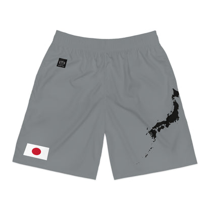Japanese Pride Jogger Shorts Gray