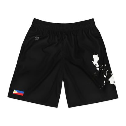 Filipino Pride Jogger Shorts Black