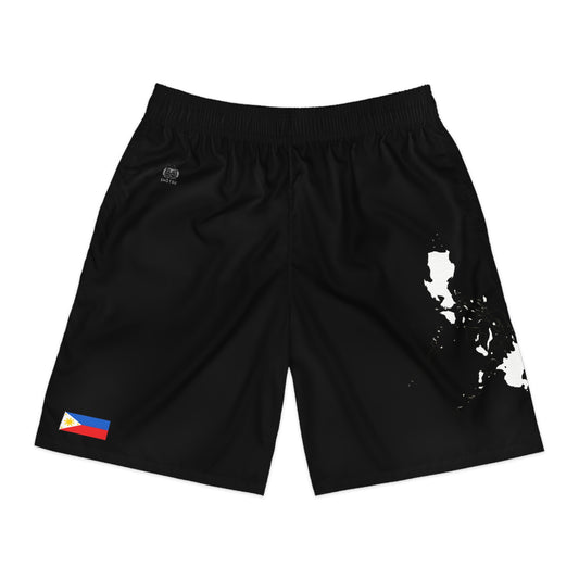 Filipino Pride Jogger Shorts Black