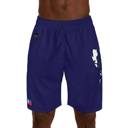 Filipino Pride Jogger Shorts Blue