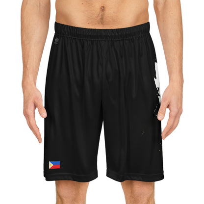 Filipino Pride Basketball Shorts Black
