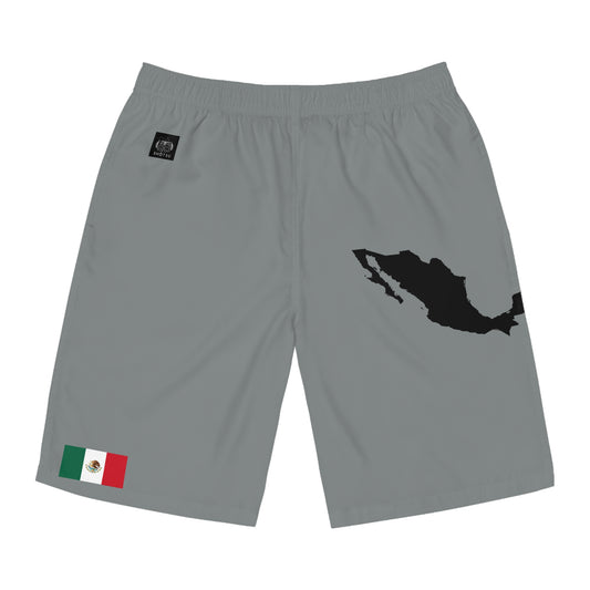 Mexican Pride Board Shorts Gray