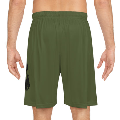Filipino Pride Basketball Shorts Green
