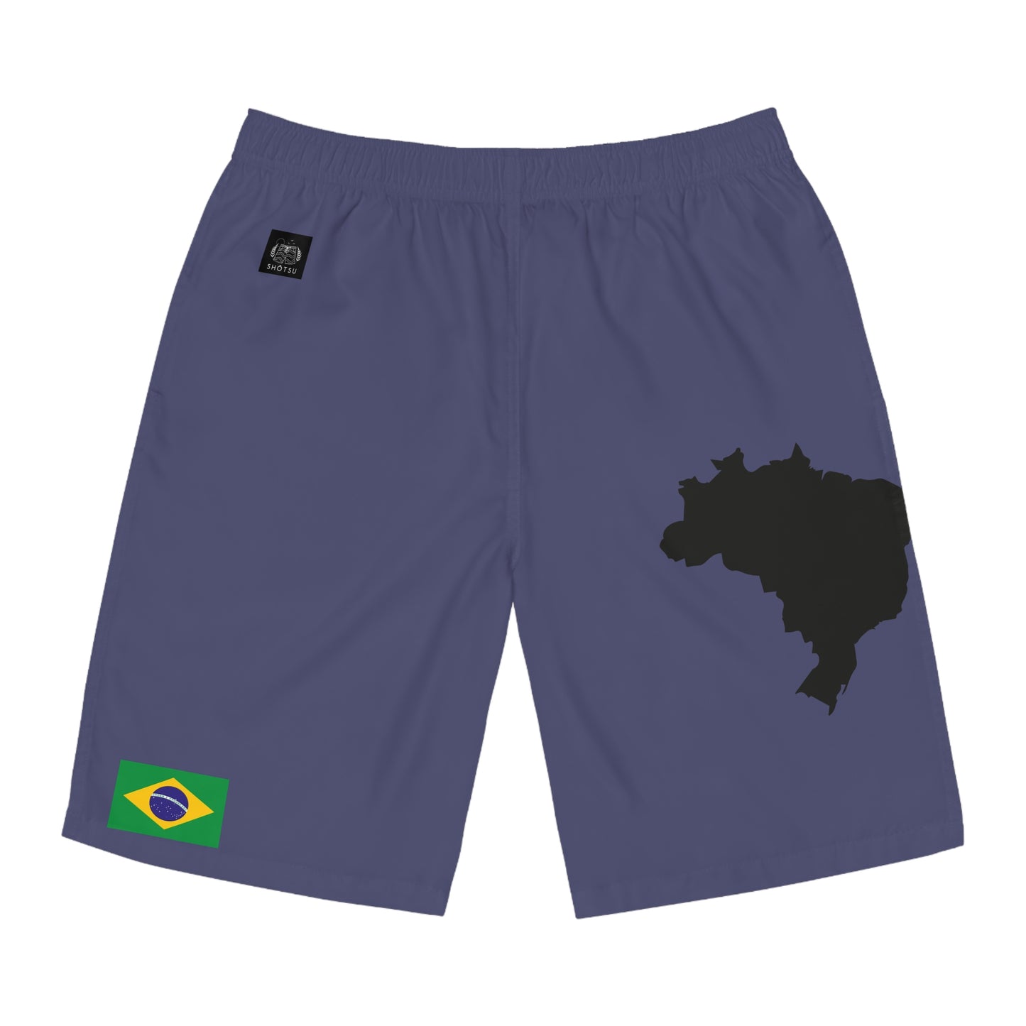 Brazilian Pride Board Shorts Blue