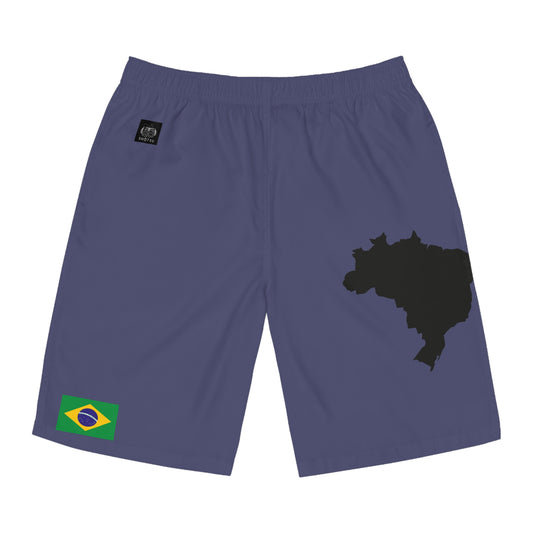 Brazilian Pride Board Shorts Blue