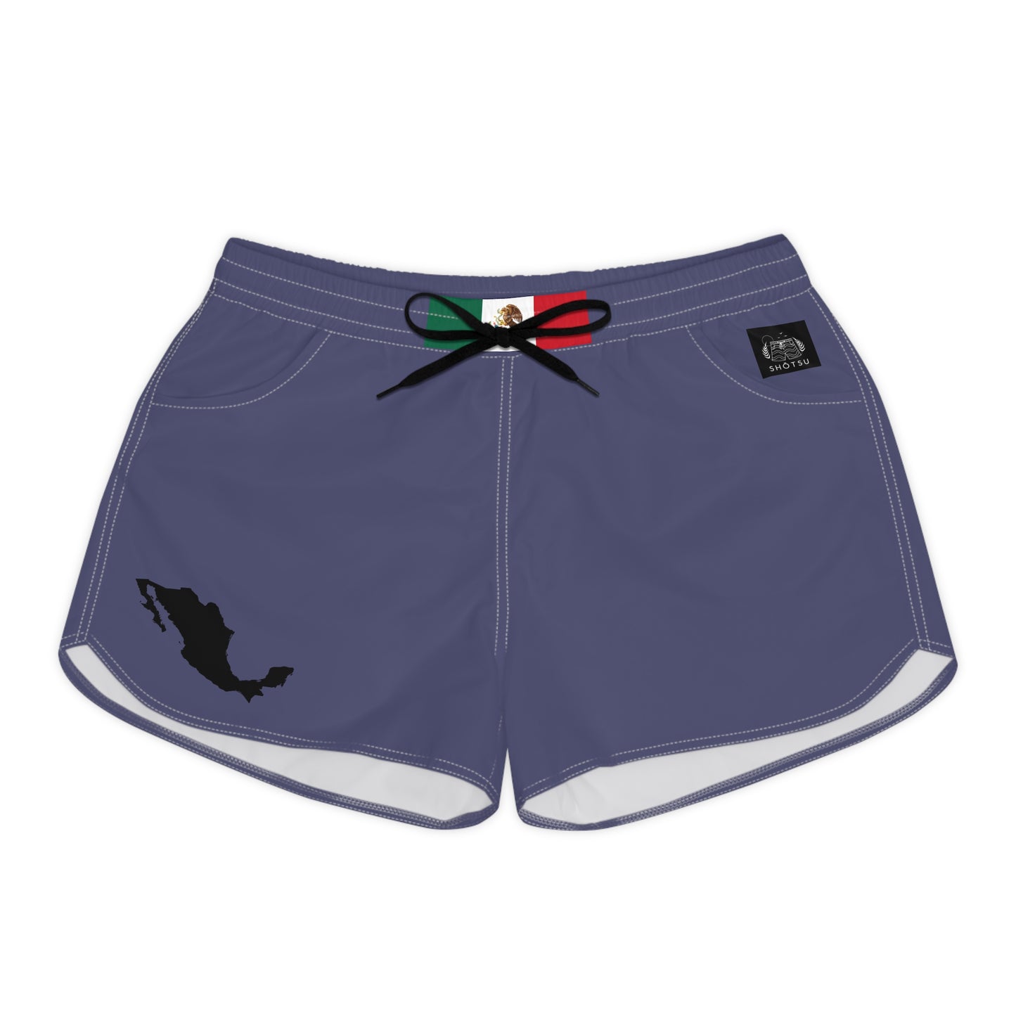 Mexican Pride Women's Casual Shorts Blue