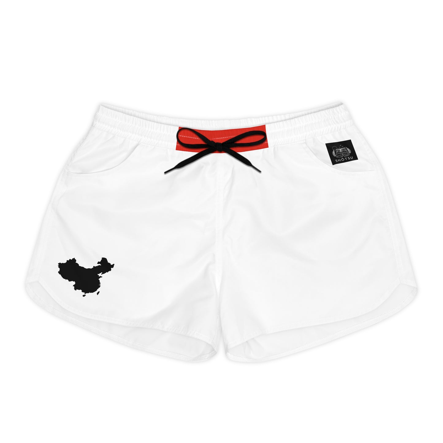 Chinese Pride Women's Casual Shorts White