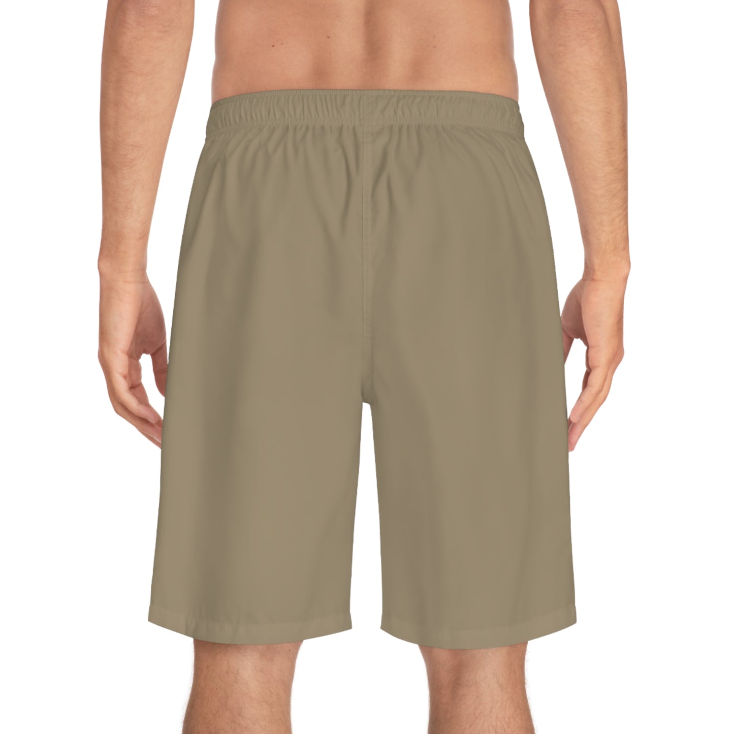 Australian Pride Board Shorts Khaki