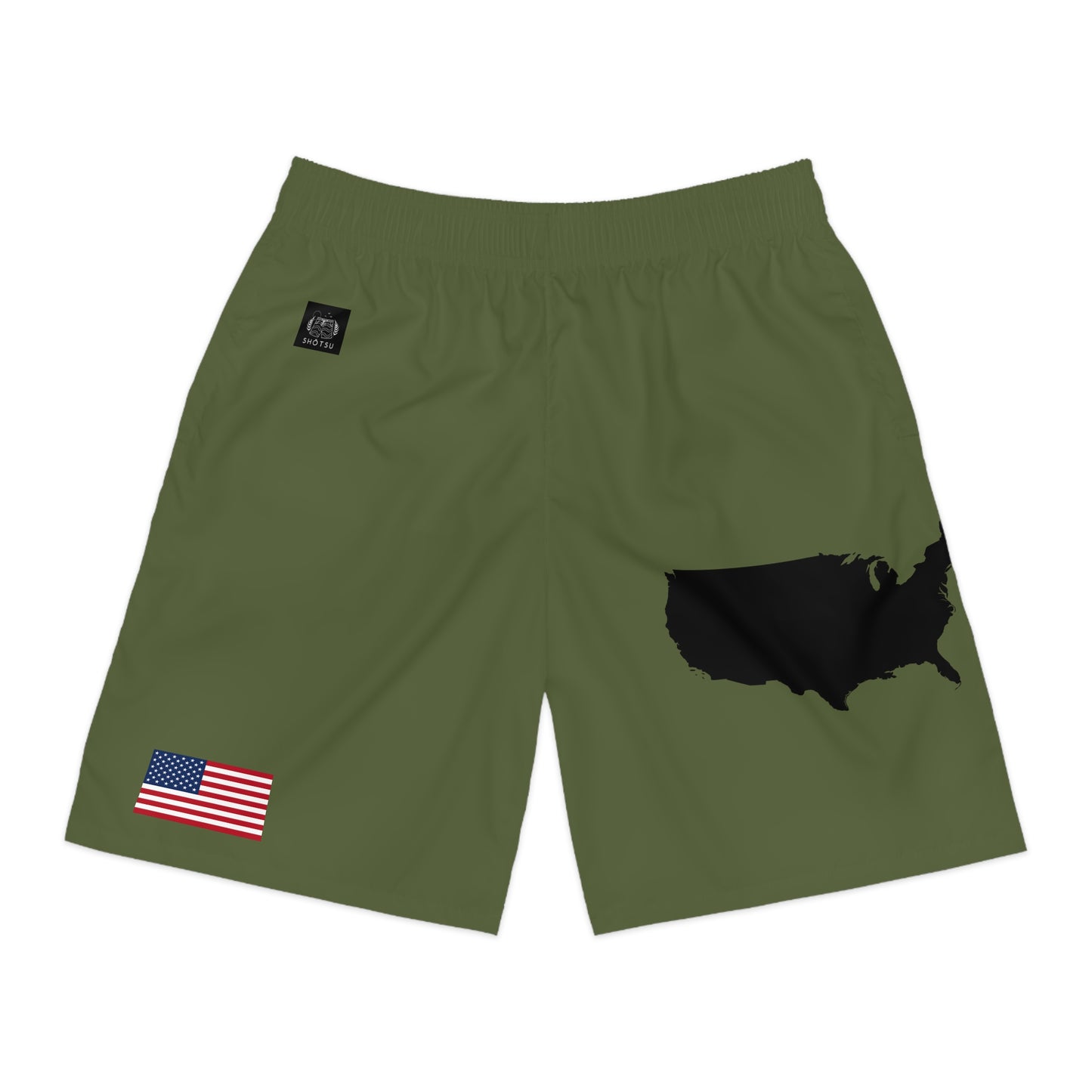 USA Jogger Shorts Green